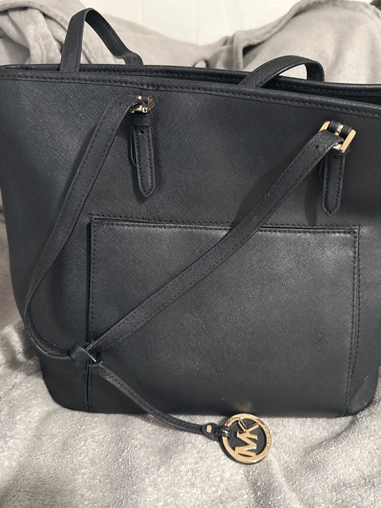 Michael Kors Jet Set Travel Signature Small Top Zip Shoulder  Mk jet set tote